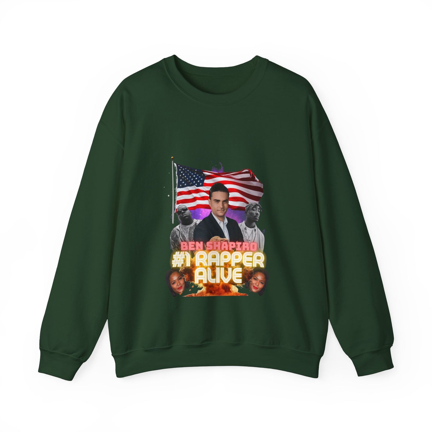 Unisex Sweatshirt Ben Shapiro #1 Rapper Alive