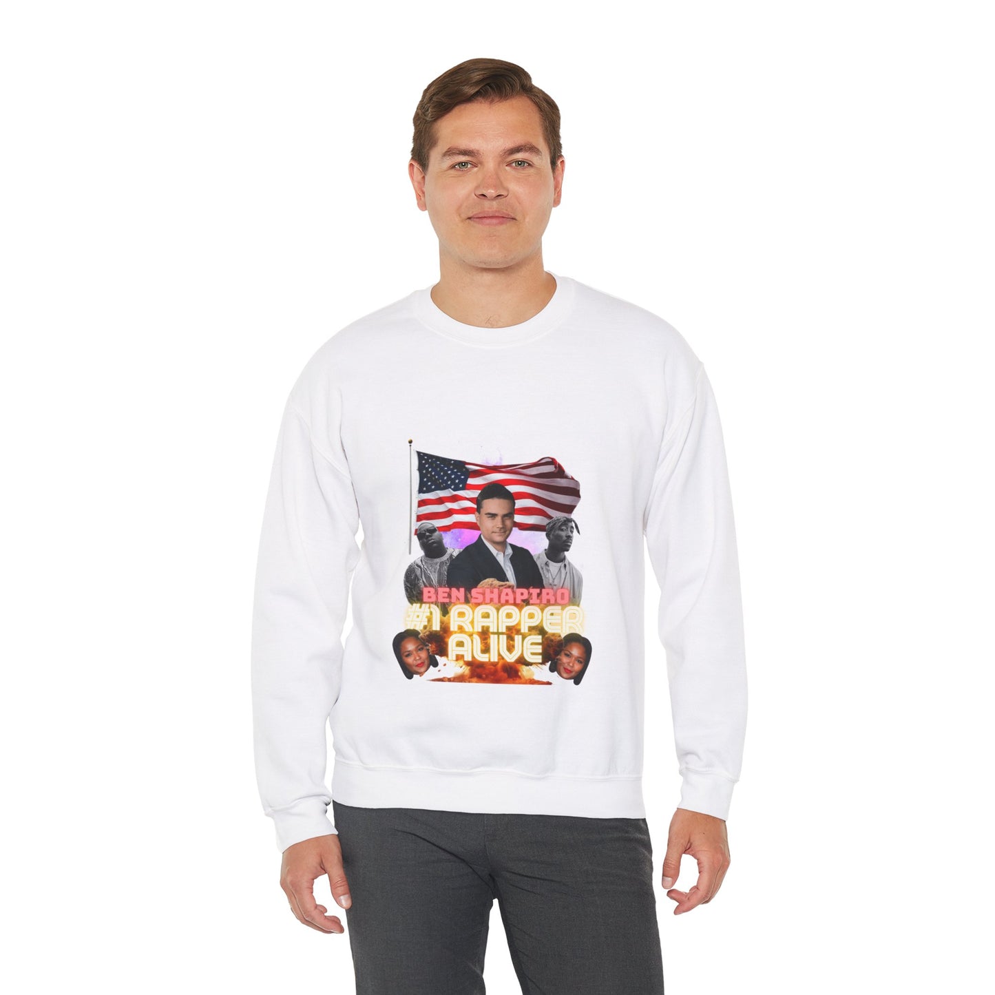 Unisex Sweatshirt Ben Shapiro #1 Rapper Alive